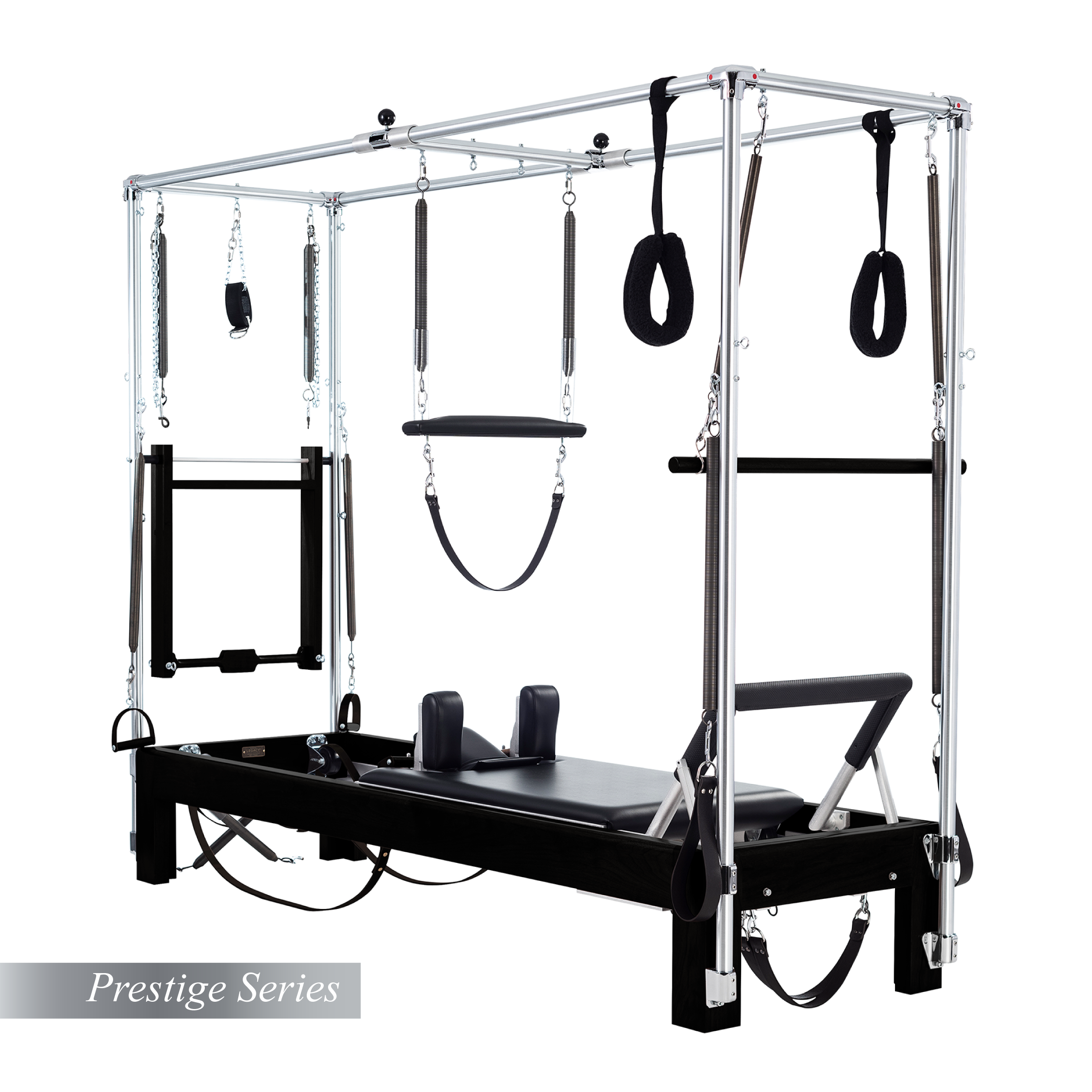 Black Pilates Cadillac / Reformer Conversion - Legacy Pilates Apparatus®