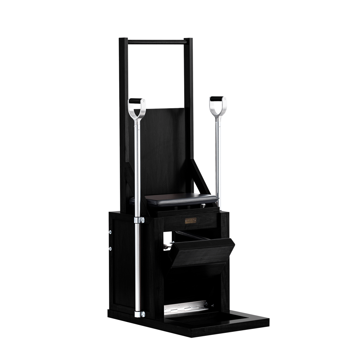 Black Pilates Electric (High) Chair - Legacy Pilates Apparatus®