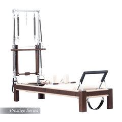 Walnut - Maple Reformer / Tower Combination - Legacy Pilates Apparatus®