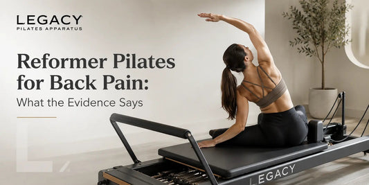 Reformer Pilates for Back Pain: What the Evidence Says - Legacy Pilates Apparatus