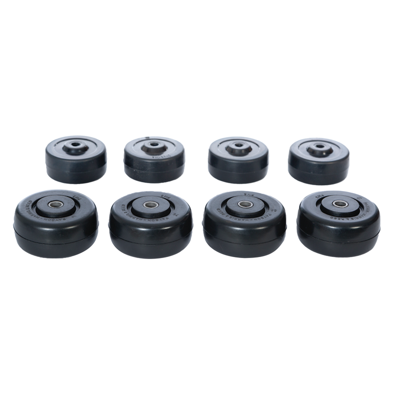 Set of 8 Carriage Wheels