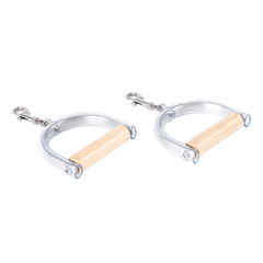 Aluminum & Wood Handles (Pair) - Legacy Pilates Apparatus®