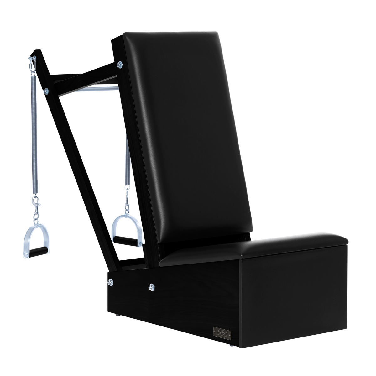 Black Pilates Arm Chair / AKA Baby Chair - Legacy Pilates Apparatus®