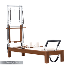 Teak Reformer / Tower Combination - Legacy Pilates Apparatus®