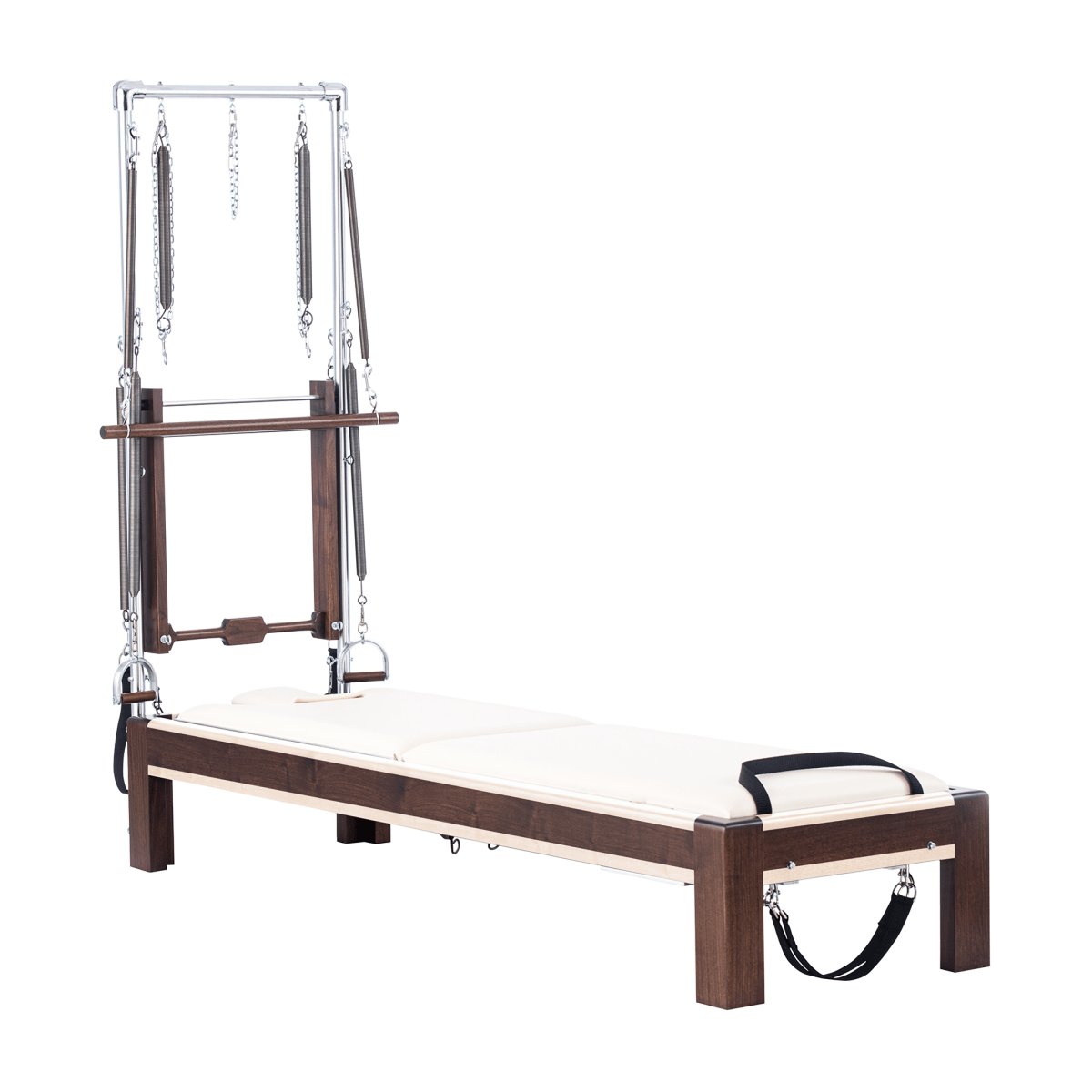 Walnut - Maple Reformer / Tower Combination - Legacy Pilates Apparatus®